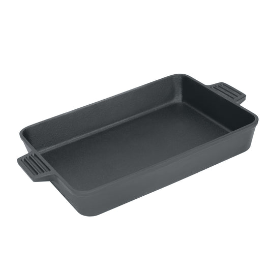 9-in x 13-in Cast Iron Pan on a white background