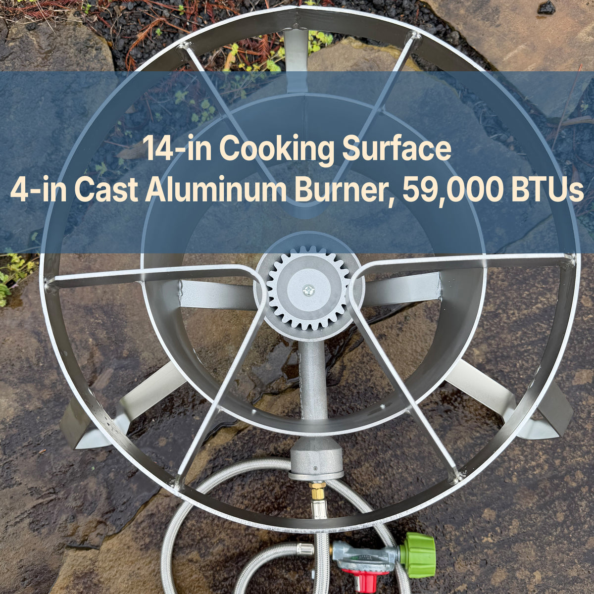 14-in Stainless High Pressure Cooker