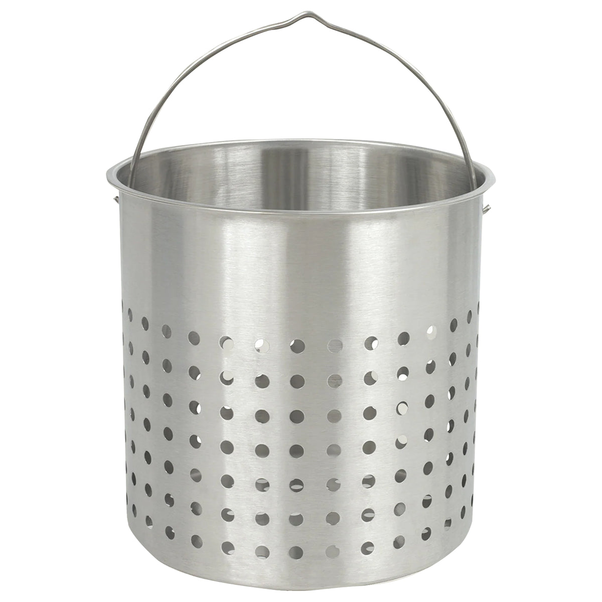 Perforated stainless basket