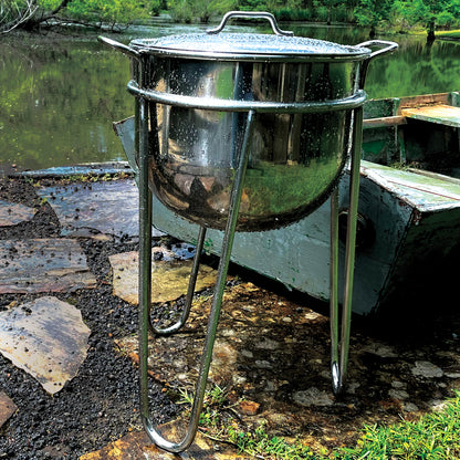 15-gal Stainless Kettle with Stand